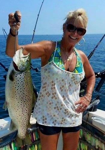 Lake Ontario Brown Trout Charter In New York