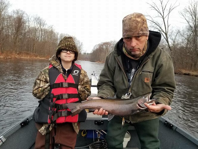 Steelhead Drift Boat Trip Salmon River In Mexico