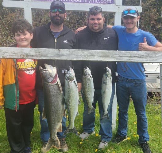 Salmon River Wade Trip In New York