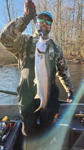 Salmon River Wade Trip In New York