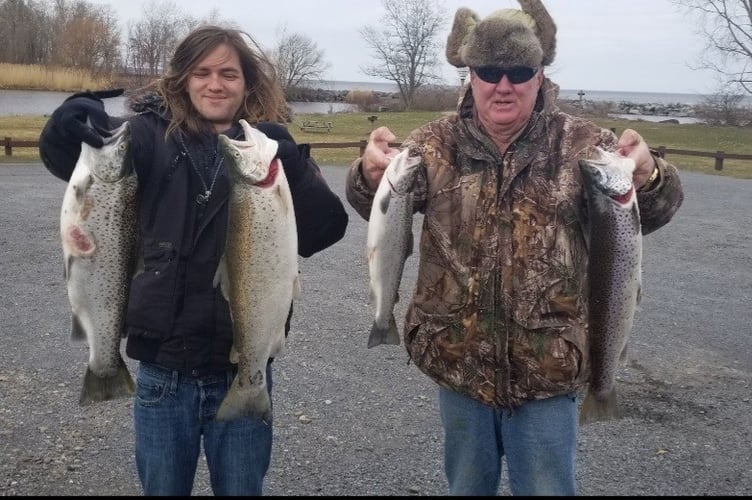 Salmon River Wade Trip In New York