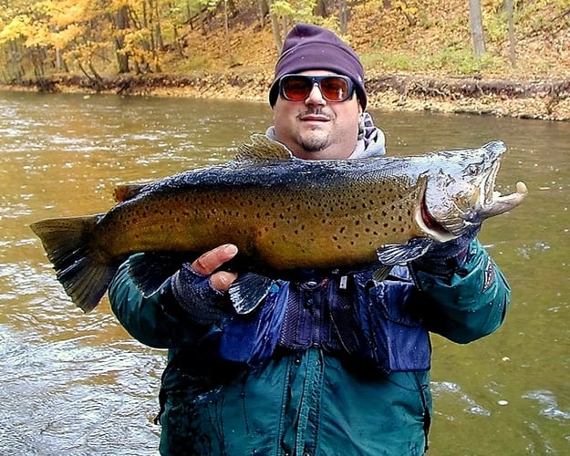 Salmon River Wade Trip In New York