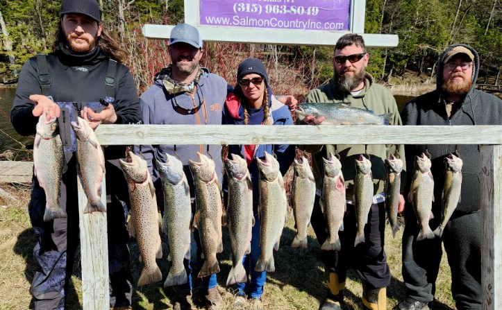 Salmon River Wade Trip In New York