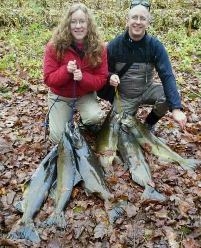 Salmon River Wade Trip In New York