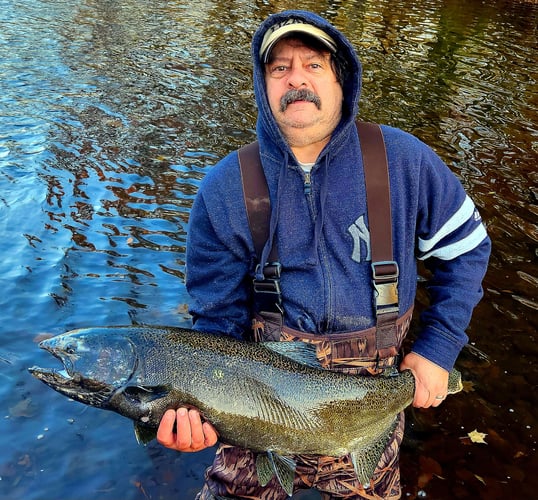 Salmon River Wade Trip In New York