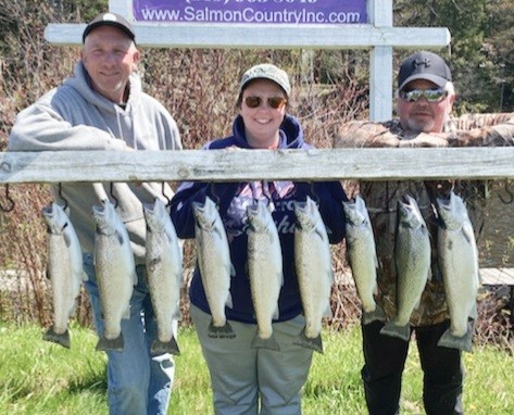Salmon River Wade Trip In New York
