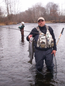 Salmon River Wade Trip In New York