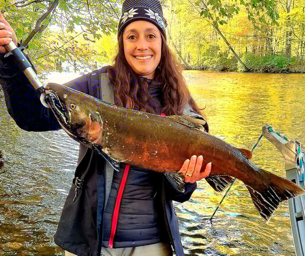 Salmon River Wade Trip In New York