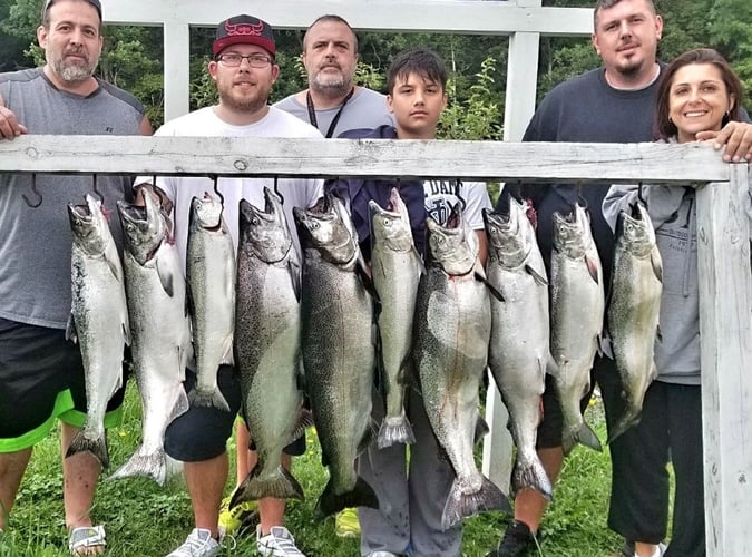 Salmon River Wade Trip In New York