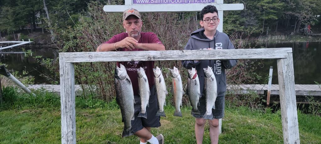 Salmon River Wade Trip In New York
