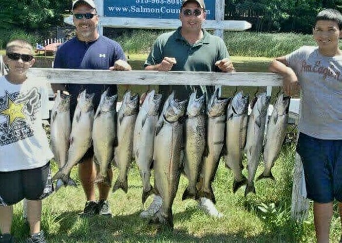 Salmon River Wade Trip In New York