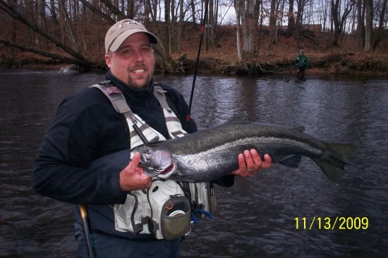 Salmon River Wade Trip In New York
