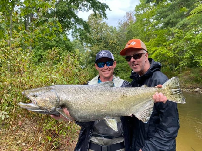 Michigan Salmon Drift Fishing In Thompsonville