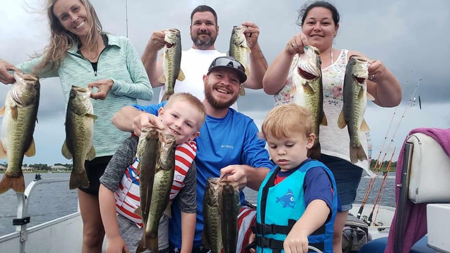 Lake Toho Largemouth Bass Run In Kissimmee