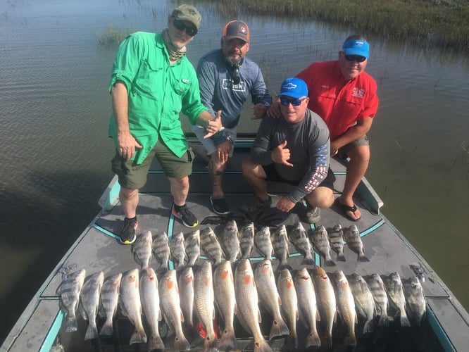 Rockport Redfish And Black Drum In Rockport