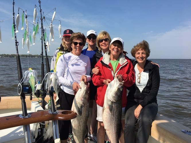 Sinepuxent Bay Rockfish Trip in Ocean City