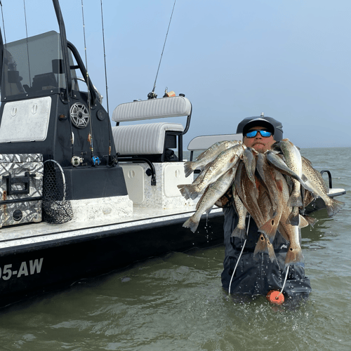 Gettin' On 'Em Down In Matagorda In Matagorda