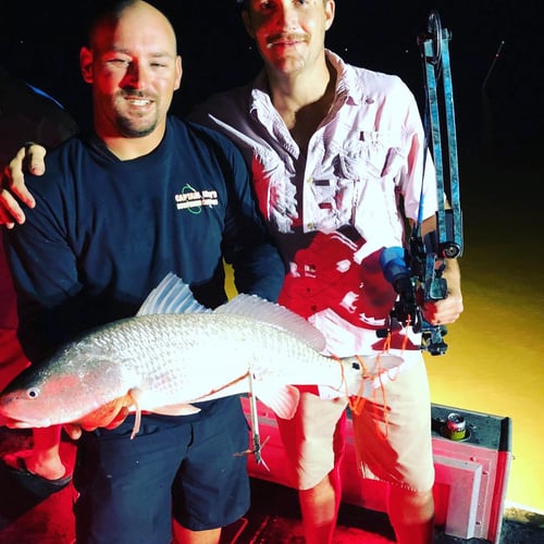 New Orleans Nighttime Bowfishing In Saint Bernard