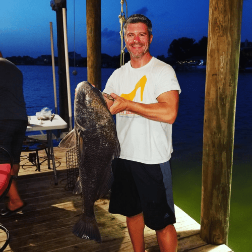 New Orleans Nighttime Bowfishing In Saint Bernard