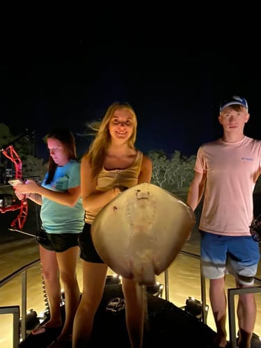 Nighttime Bowfishing in Destin