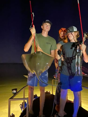 Nighttime Bowfishing in Destin