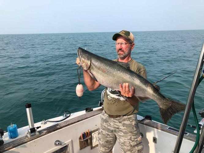 Trophy Trout And Salmon Trolling In Oswego