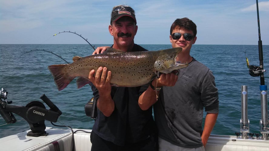 Trophy Trout And Salmon Trolling In Oswego