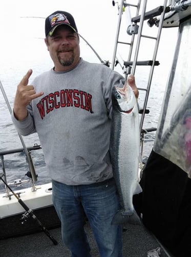 Kings, Coho, & Big Ol' Lake Trout In Kenosha