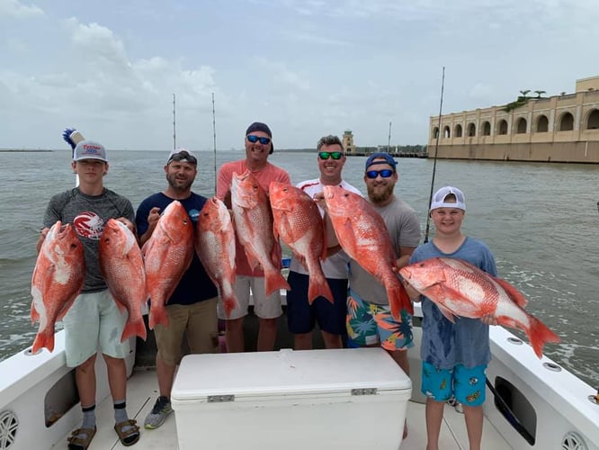 Red Snapper Fishing Trip In Biloxi