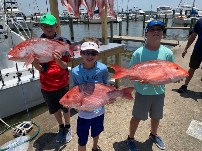 Red Snapper Fishing Trip In Biloxi