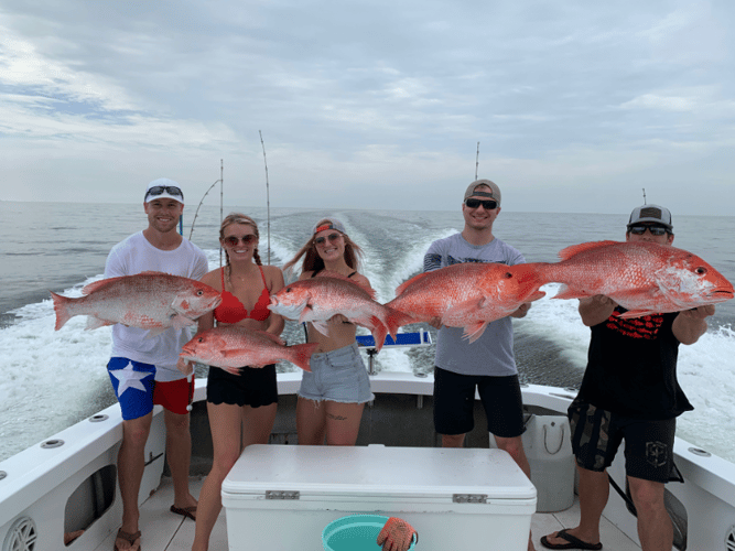 Red Snapper Fishing Trip In Biloxi