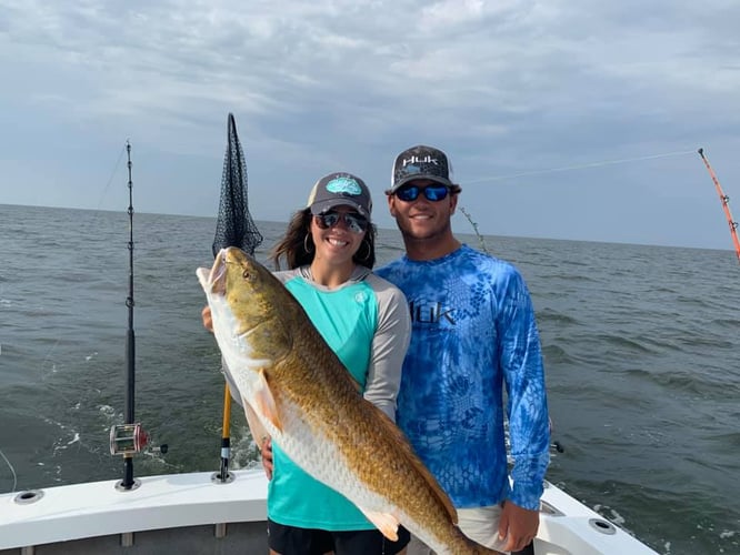 Redfish & Kingfish Trolling Trip In Biloxi