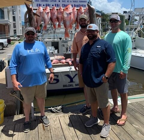 Red Snapper Fishing in Biloxi