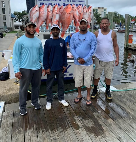 Red Snapper Fishing in Biloxi