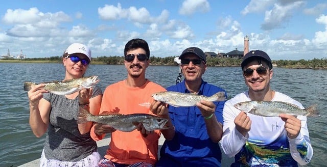 Port A Bay Fishing Trip In Port Aransas