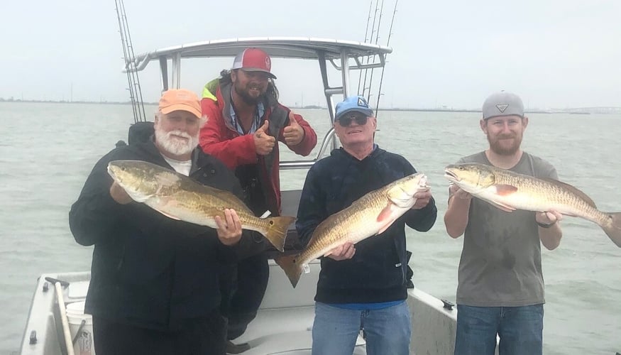Port A Bay Fishing Trip In Port Aransas