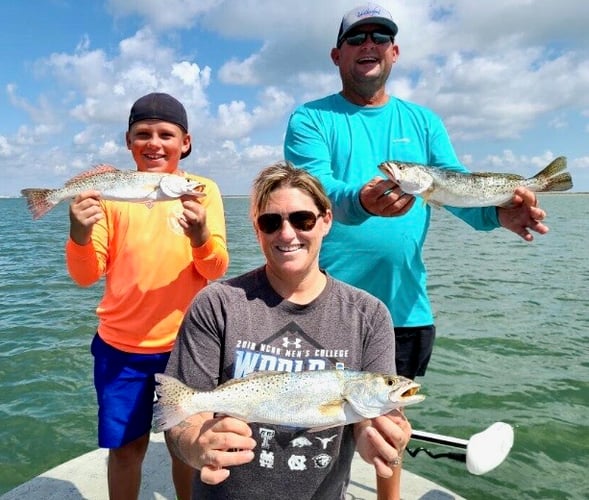 Port A Bay Fishing Trip In Port Aransas