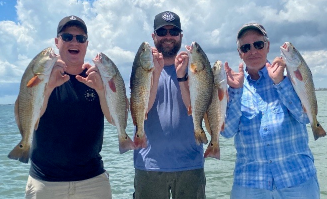 Port A Bay Fishing Trip In Port Aransas