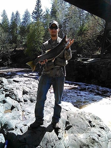 Stream Fishing Trip In Brule