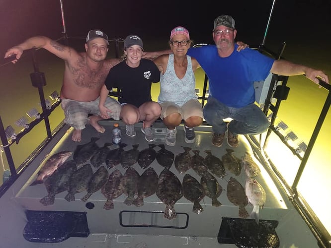 Port O'Connor Flounder Gigging In Port O'Connor