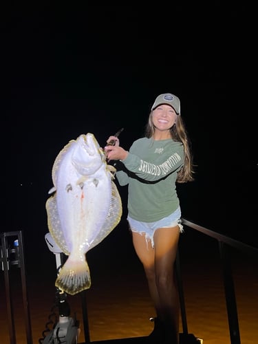 Flounder Gigging In Apalachee Bay In Eastpoint