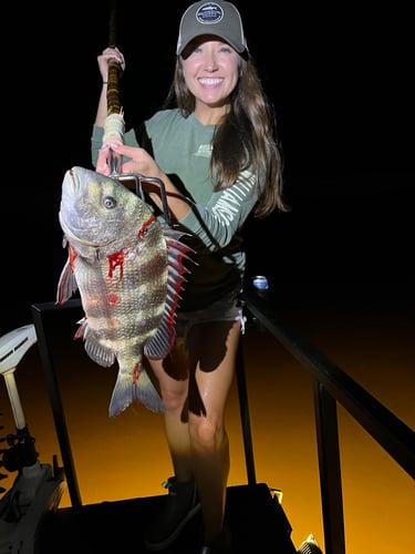 Flounder Gigging In Apalachee Bay In Eastpoint