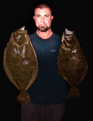 Galveston Bay Night Fishing In Galveston