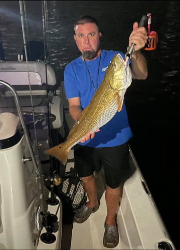 Galveston Bay Night Fishing In Galveston