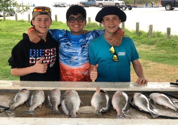 Calaveras Lake Freshwater Reds in San Antonio