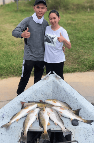 Calaveras Lake Freshwater Reds in San Antonio