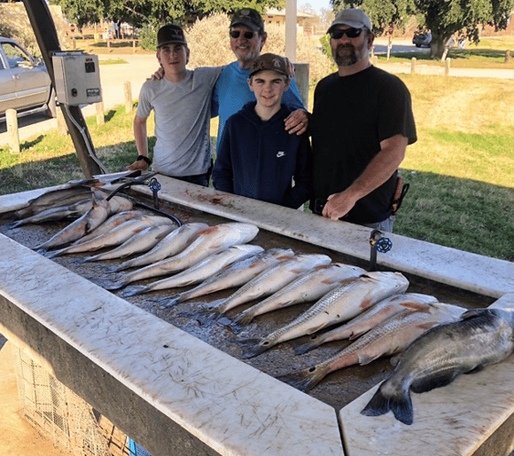 Calaveras Lake Freshwater Reds in San Antonio
