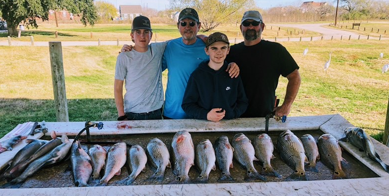 Calaveras Lake Freshwater Reds in San Antonio