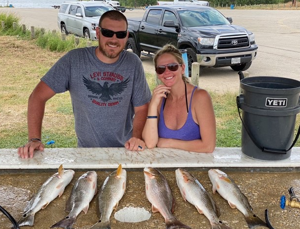 Calaveras Lake Freshwater Reds in San Antonio