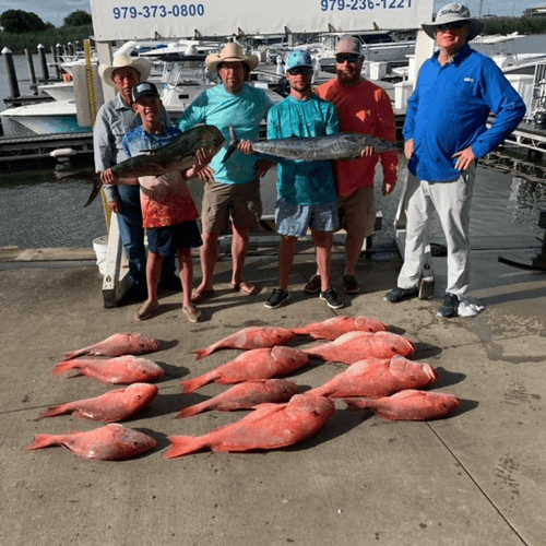 Deep Sea Fishing Frenzy In Freeport